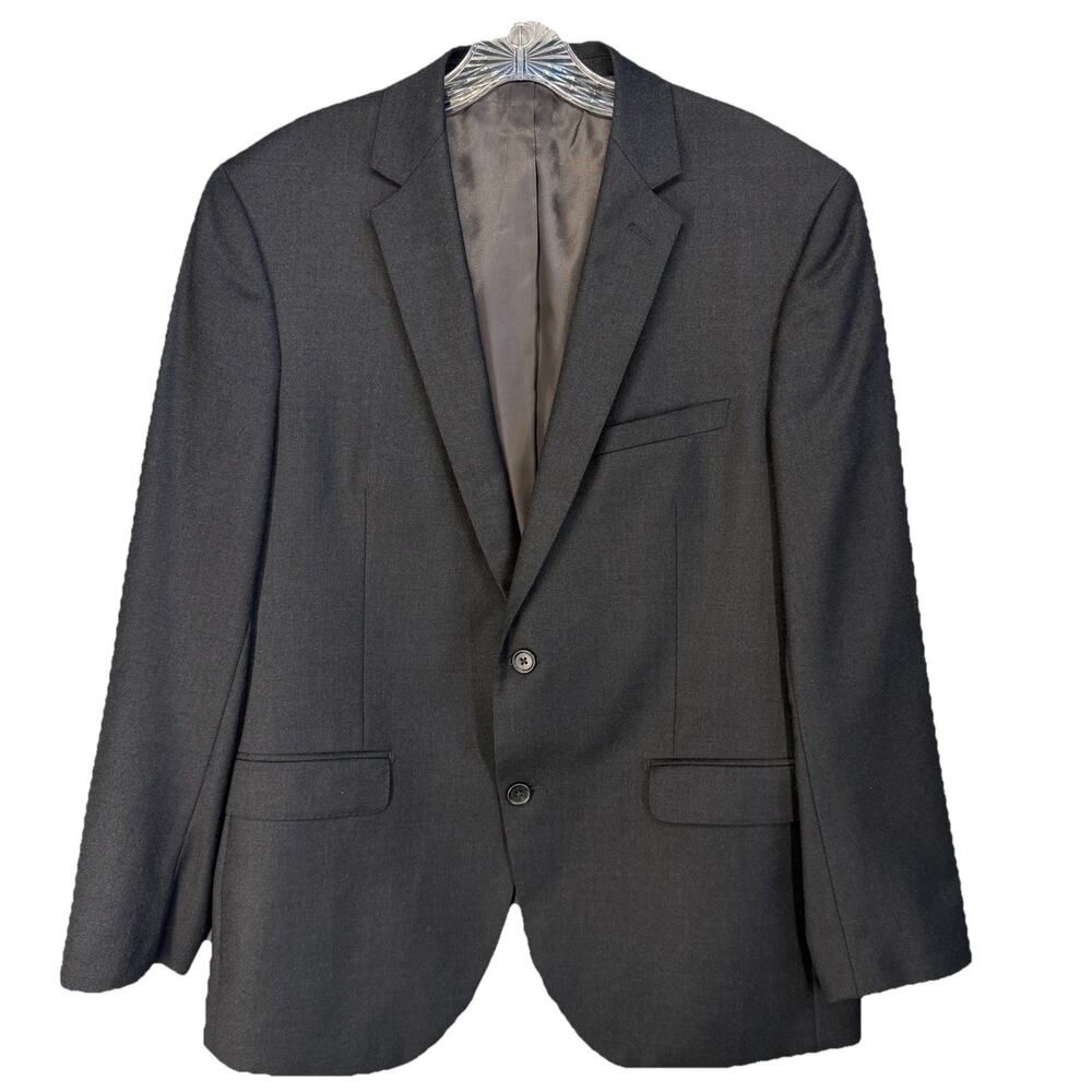 PAUL BETENLY Charcoal Jacket BLAZER SPORT COAT Lanificio Filarte Italian 42R